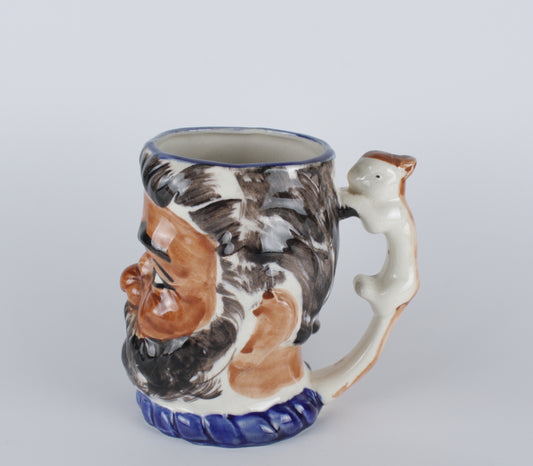 Taza figurativa con rostro